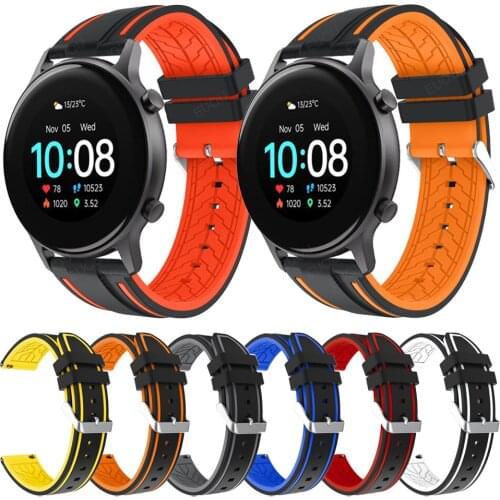 Rubber Strap For UMIDIGI Urun S/Uwatch 2S 3S Silicone Watchband For UMIDIGI Uwatch2 Band Wristband Replacement Accessories