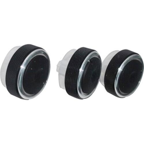 For FORD FOCUS 2 MK2 focus 3 MK3 Mondeo AC Knob Car 3PCS/LOT Air Conditioning heat control Switch knob for focus car styling