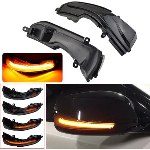 2pcs LED Dynamic Turn Signal Light Side Mirror Sequential Blinker For Infiniti Q30 Q50 Q60 Q70 QX50 QX60 QX70 Car Accessories
