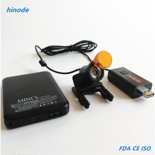 LED USB Oral Dental ENT Medical Examination Clip Filter Head Light Lamp Headlight Headlamp with USB Mobile Power