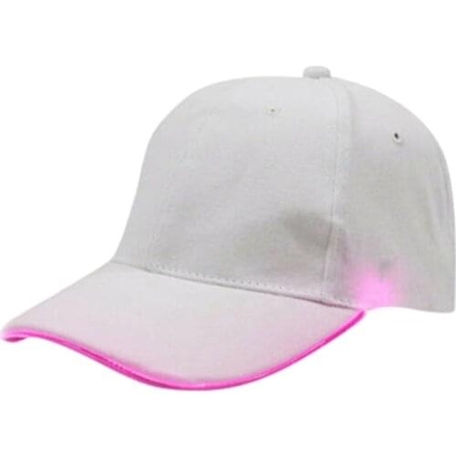Tops LED Lighted Baseball Cap Glow Club Party Baseballs Hip-Hop Adjustable Outdoor Sports Hat For Women Men Gorras Para Hombre