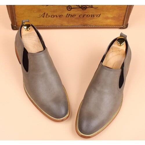 Fashion Men Loafers Genuine Leather Casual Shoes Men Flats Oxford Shoes For Men light Hot sale Driving Shoes rtg678