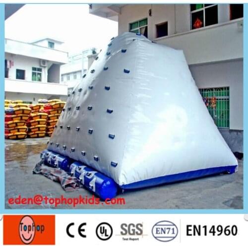 0.9mm PVC Tarpaulin Water Toys Inflatable Iceberg with CE Certificate for Water Games