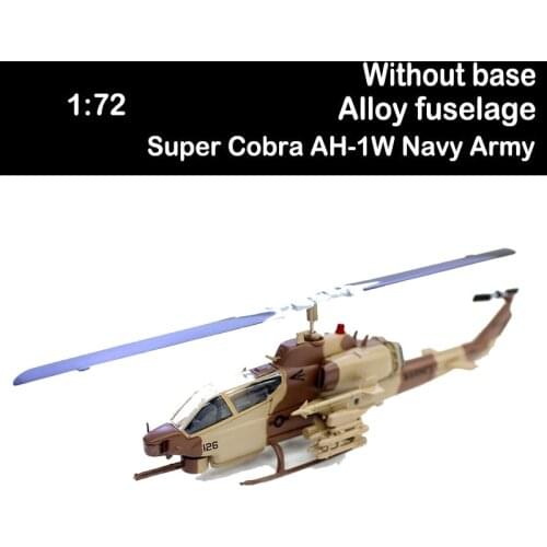 1:72 Super Cobra AH-1W Navy Army Marines Alloy Metal Diecast Helicopter Aircraft Model IXO Collectable Adult Toy Kids Gift Show