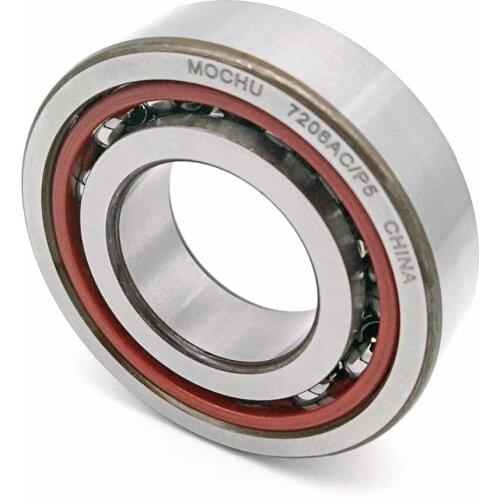 1pcs MOCHU 7206 7206AC 7206AC/P5 30X62X16 Angular Contact Bearings Spindle Bearings CNC ABEC-5 25 Contact Angle