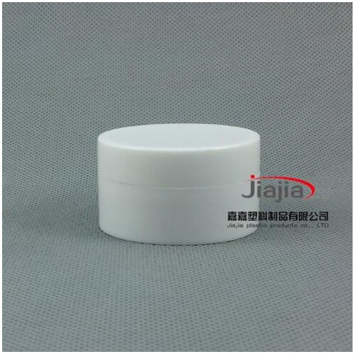 15 grams white PP Cosmetic Jar, 15 ml Sample Container,Cosmetic Packaging,15G mini Cream Jars or eye cream jar