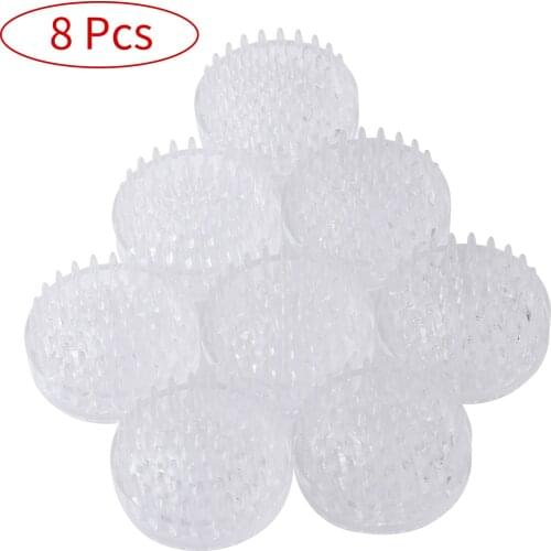 8Pc Spiked Plastic Feet Pads Caster Cups Anti Slip Legs Covers Furniture Protectors Reusable Table Chair Leg Caps Sofa Foot Mats