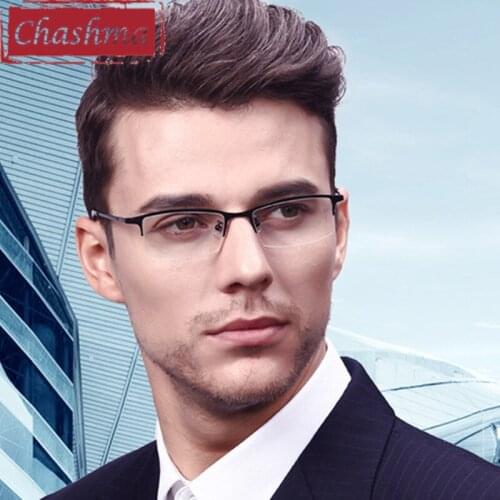 Chashma Myopia Glasses Frames Quality Eyewear Men Frame Pure Titanium Ultra Light Frame for Men Nickel Free Eyeglasses