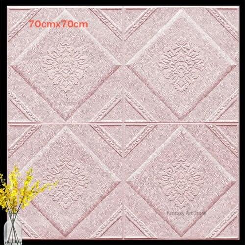 European Classical Pattern 3d Wall Sticker Diy Detachable Self-adhesive Waterproof Kitchen Bathroom Home Decoration