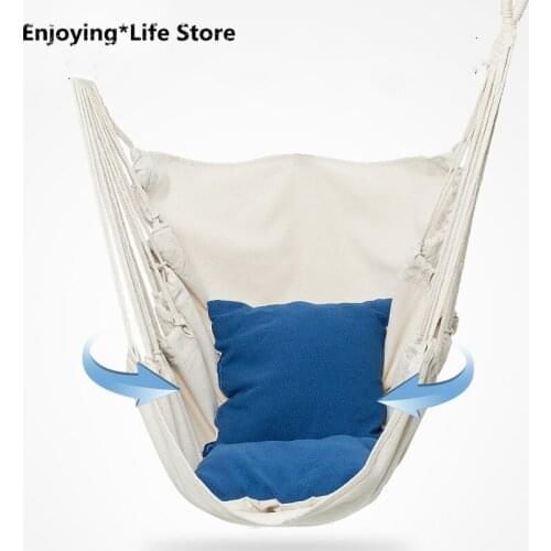 Home Hammock Outdoor Hammock Swing Lazy Cradle Chair Children Adult Camping Hammock Swing Chair