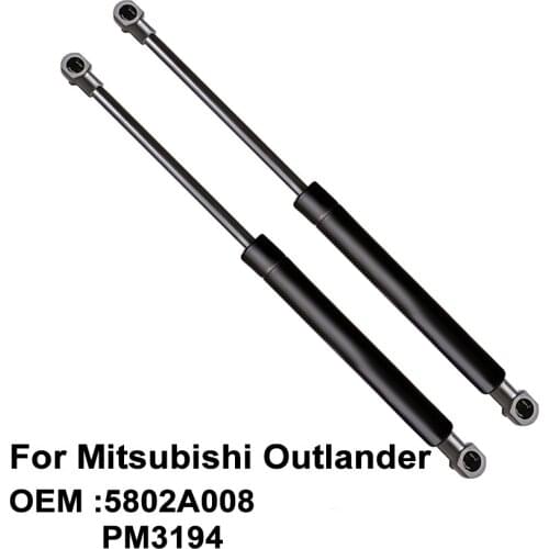 Tailgate Gas Spring Strut Lift Cylinder Support 5802A008 for MITSUBISHI Outlander 2007 to 2013 ( Pack of 2 )