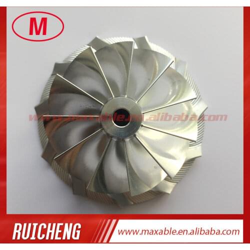 K04 42.00/56.08mm 11+0 blades higher blade turbocharger billet/milling/aluminum 2618 compressor wheel