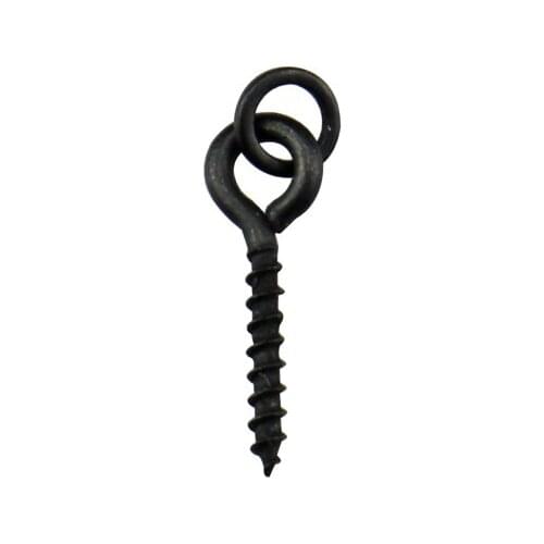 100 x Bore Rings / bait Screw with Round Ring for Carp Fishing- Carp Rigs-Terminal Tackles for Carp Fishings