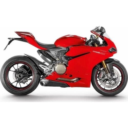 Injection Mold New ABS Fairings Fit For DUCATI 959 1299 Panigale 2015 2016 2017 2018 15 16 17 18 Red glossy