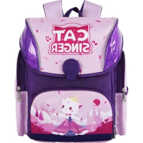 School bags for teenage girls Automatic lock Backpacks Children Cartoon waterproof School Bags for Boys Orthopedic Backpack