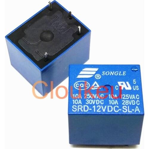 SRD-12VDC-SL-A 10A Relay DIP4