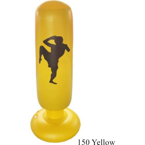 Training Fitness Vertical Inflatable Boxing PVC Thickening Boxing Pillar Tumbler Column Punching Fitness Tool