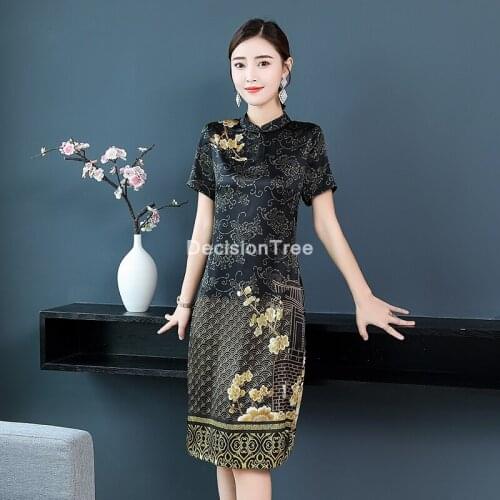 2021 oriental dress cheongsam dress lady cheongsam women sexy qipao chinese dresses traditional chinese elegant party dress