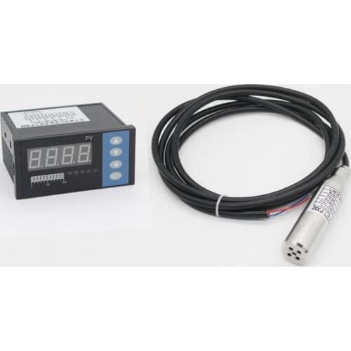 0-3M water level controller with level sensor liquid depth transmitter sensor water depth controller with 4 relay output