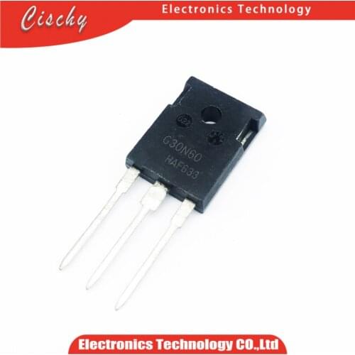 5pcs IGW30N60T G30T60 IKW30N60T K30N60 SGW30N60 G30N60 K30T60 TO-247