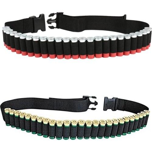 50/26 Rounds Shotgun Shell Belt Holds 25 Shotgun Shells Hunting Sporting Clays or Trap Shooting