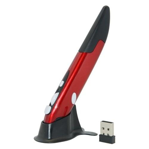2.4GHz Wireless Optical Mouse Pen Mouse Adjustable 1600DPI for Windows 7/Vista/ XP/2000/Android/Linux/Macbook