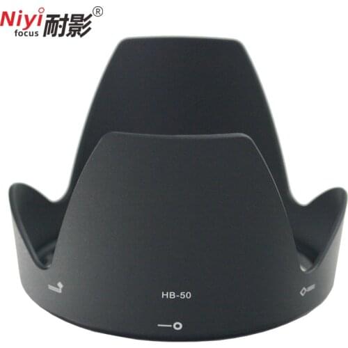1pcs HB-50 HB50 Camera Bayonet petal Lens Hood Reversible suit for nikon AF-S 28-300mm F3.5-5.6G ED VR Lens SLR hood