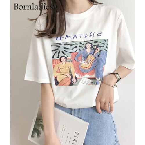 Женские футболки с принтом Bornladies China At AliExpress