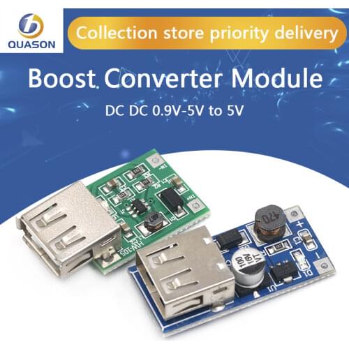 DC DC 0.9V-5V to 5V 600MA Power Bank Charger Step Up Boost Converter Supply Voltage Module USB Output Charging Circuit
