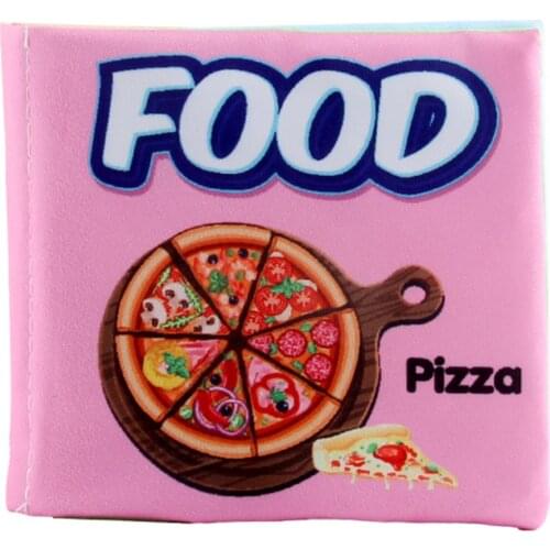 Baby Food Early Cognition Cloth Reading Book Infant Newborns Intelligence Developmen Learning Educational Toys