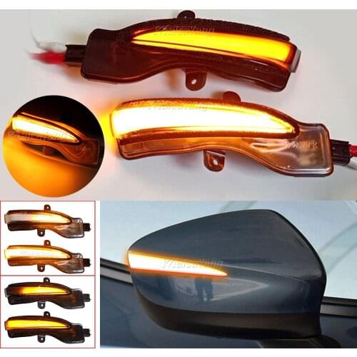 For Mazda CX-3 CX3 2016-2018 CX-4 CX4 CX-5 CX5 KE 2016 LED Dynamic Turn Signal Light Flowing Water Blinker Flashing Light