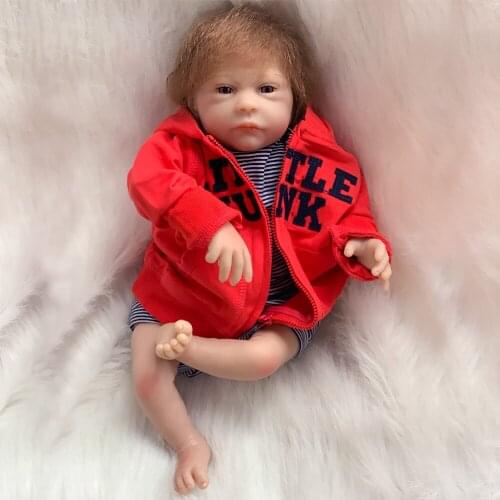 OtardDolls Bebe Reborn Dolls 18 inch Reborn Baby Doll Soft Vinyl Silicone Newborn Doll bonecas toy Children Gifts