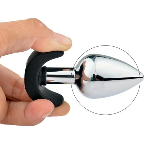 Metal Anal Plug Smooth Butt Beads Sex Toys for Women Men Gay Prostate Massage Mini Dildo Outdoor Stainless Steel Anus Dilator