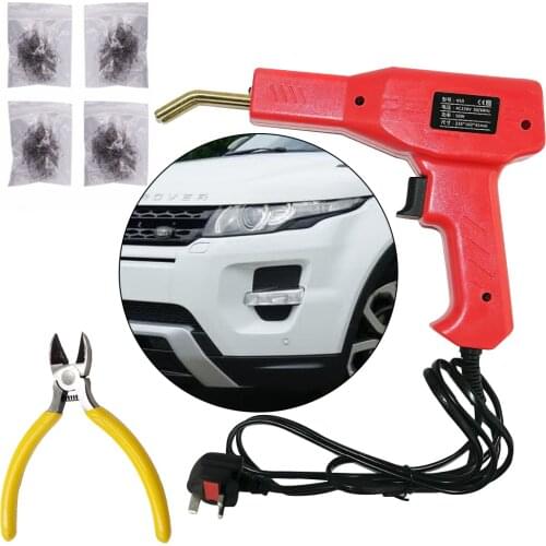 EU/US/UK Multi-Function Bumper Welding Gun Red Plastic Welder Welding Machine Car Tools Soldering Iron for Repairing Bumpers
