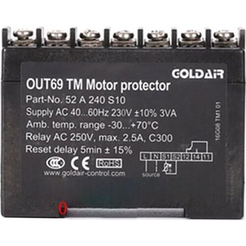 OUT69TM/TM2 OUT69 TM2 TM Copeland Compressor Protection Module Motor Protector Replaces INT69 TM2