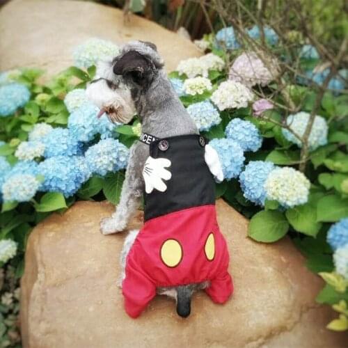 Dog Clothes for Small Dogs Overalls for Chihuahua Jumpsuit for French Bulldog Yorkies Cartoon Costume for Puppy Pet Clothing