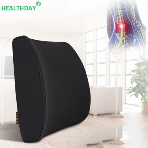 Orthopedics Memory Foam Pillow Relieve Low Back Pain Four Seasons Two Styles Choose Car Office Chair Seat Cushion Waist Pillow