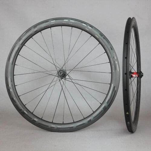 2020 seraph new Carbon disc Wheelset new EXP system Hub Pillar spoke Carbon Rims 47mm Deep Wide with UCI Tested