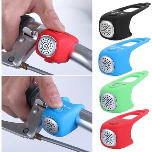 90db Bicycle Electric Loud Horn Mountain Bike Bell Dead Fly Warning Police Siren Handlebar Alarm Ring Riding Cycling Accessories