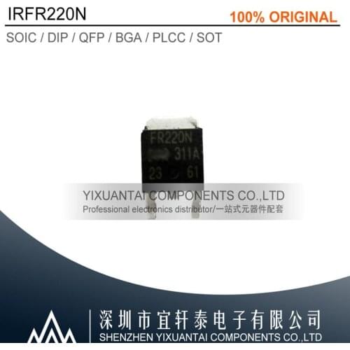 10pcs/lot original IRFR220NTRPBF IRFR220N FR220N TO263