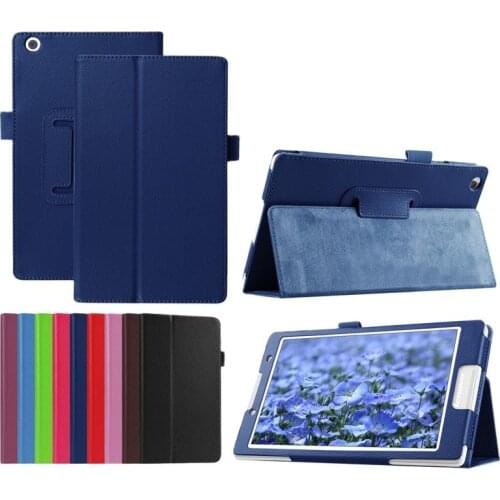 Case For Lenovo Tab 3 8.0 TB-850F Tab-850F PU Leather Stand Protective Tablet Cover