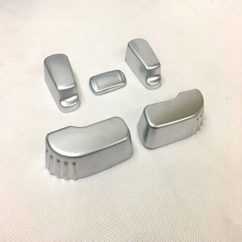 For Nissan Maxima 2016 2017 Chrome Interior Inner Seat Adjust Switch Knob Button Control Cover Garnish Molding Car Styling