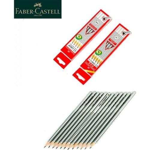 Faber Castell Triangle Wood Pencil Novelty Standard Writing Pencils 12pcs HB/2B School Office Stationery Student Supplies 3170
