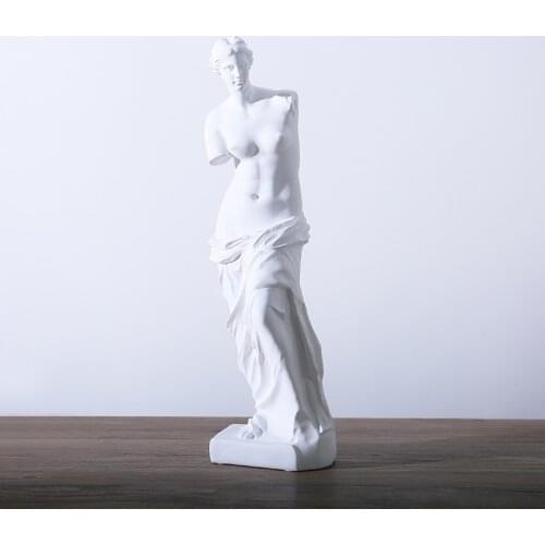 Broken Arm Venus Ornaments Venus Sculpture Of Greek God Miros Elegant Girl Home Decor Accessories European Resin Figure Statue