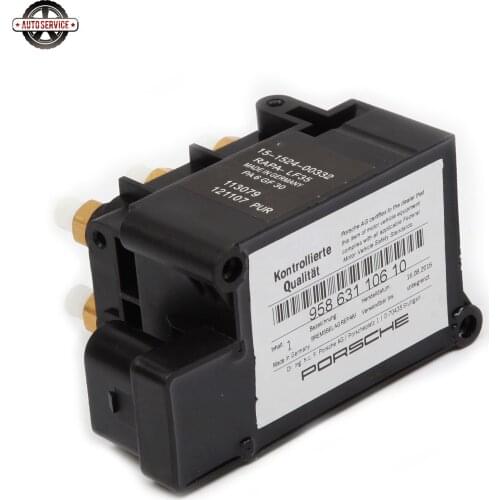 NEW 958 631 106 10 Air Suspension Compressor Valve Block Valve Assembly For Porsche Panamera 970 958 631 106 10 958-631-106-10