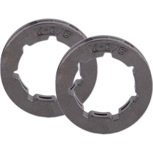 LETAOSK 2PCS Rim Sprocket 3/8" 7 Teeth Fit For Stihl MS380 MS381 MS440 MS441 MS460 MS660 Chainsaw
