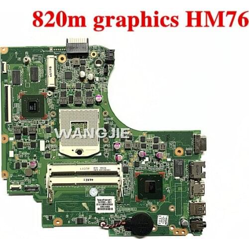 For HP Compaq 14-D 240 G2 246 G2 laptop motherboard 747263-001 747263-501 820m graphics HM76 100% working