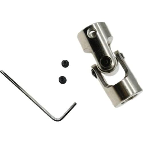Metal Universal Joint Coupling Steering Gear Joint Universal Connector Multi-Specification Vehicle and Vessel Model Accessories