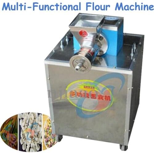 Multi-Functional Food Flour / Macaronis / Crispy Shell / Pizza Rolls / Sea Shell Making Machine 60 Type
