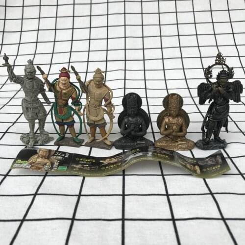 Pvc figure model toy buddha 6pcs/set